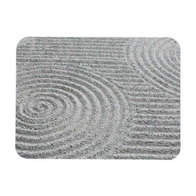 Ímã Japão, Kyoto, templo Tofukuji, padrão na areia (Horizontal)