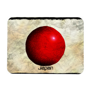 Ímã japonês artístico de Nihon da bandeira