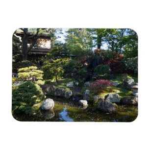 Ímã japonês da foto do jardim de chá #2 de San