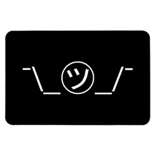 Ímã Japonês Kaomoji do ¯ do Emoticon da encolho de