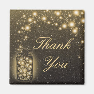 Imã Jar Brilhante Com Vagalumes Noturnos