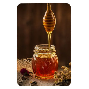 Ímã Jar of Honey Flexible Photo Magnet