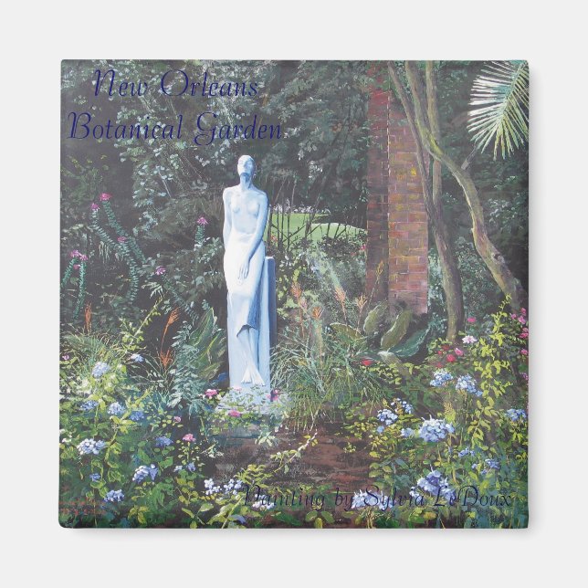 Imã Jardim Botânico de Nova Orleans (Frente)