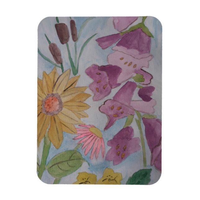 Ímã Jardim de Algodão Inglês (Vertical)