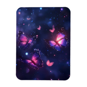 Ímã Jardim de Borboletas Noturnas Celestiais