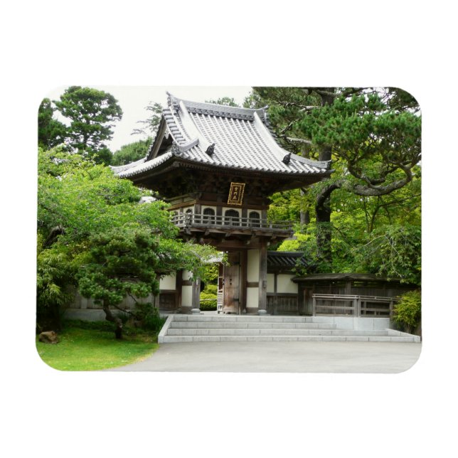 Ímã Jardim de chá japonês em São Francisco (Horizontal)