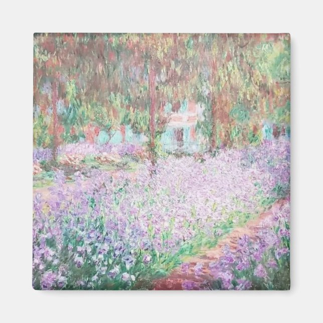 Imã Jardim de Claude Monet em Giverny (Frente)