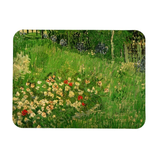 Ímã Jardim de Daubigny por Vincent van Gogh, Le Jardin (Horizontal)