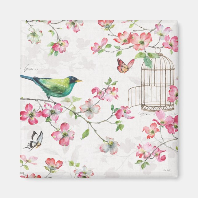 Imã Jardim de Dogwood (Frente)