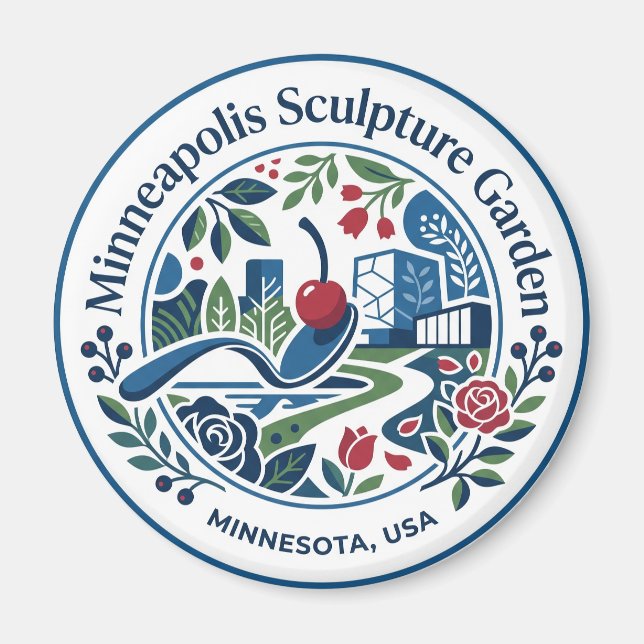 Imã Jardim de Esculturas de Minneapolis EUA (Frente)