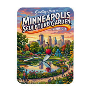 Ímã Jardim de Esculturas de Minneapolis EUA