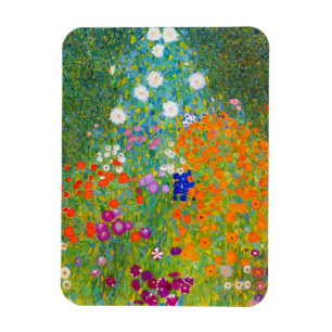 Ímã Jardim de Flores de Gustav Klimt,Ímã