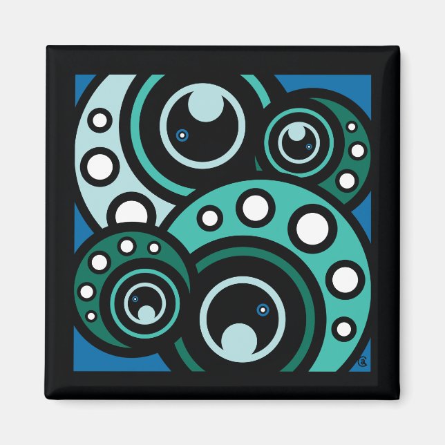 Imã Jardim de Octopus (Frente)