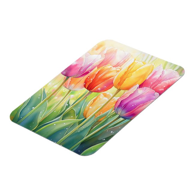 Ímã Jardim de Tulipas de Primavera de Aquecedora (Left Side)