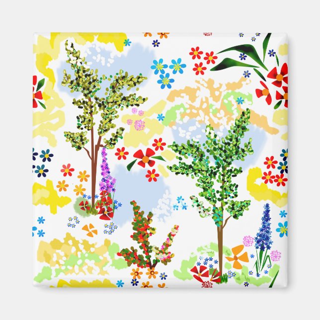 Imã Jardim de Verão (Frente)