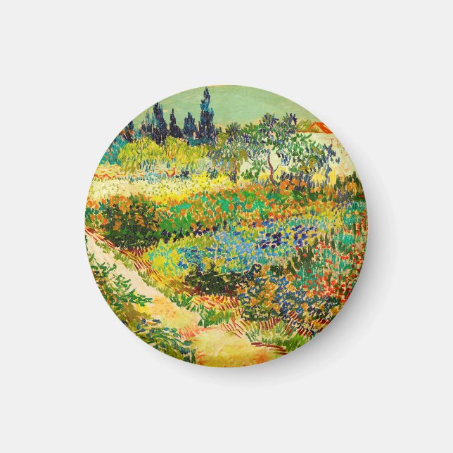 Imã Jardim de Vincent Van Gogh em Arles (Frente)