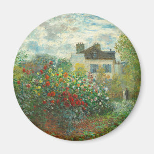 Imã Jardim do Artista Monet em Argenteuil Pintura