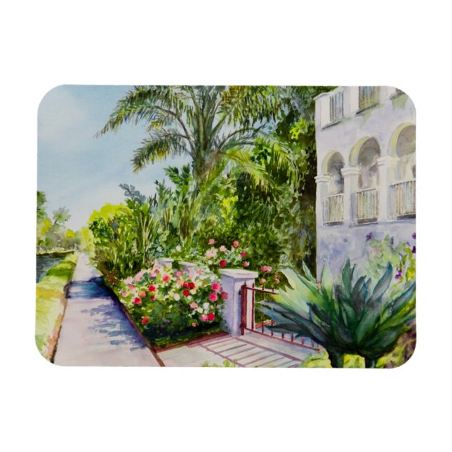 Ímã Jardim do Canal Rosa (Horizontal)