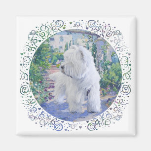 Imã Jardim do West Highland White Terrier