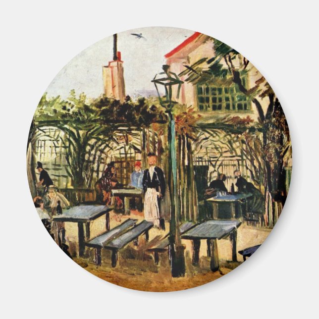 Imã Jardim Em Montmartre (La Guinguette), (Frente)