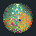 Imã Jardim Flor Gustav Klimt<br><div class="desc">Magnet com pintura de óleo do Jardim Flor de Gustav Klimt (1906). Um belo jardim de flores roxas,  vermelhas,  brancas,  azuis e laranja. Um presente de excelente para fãs de Arte Nouveau e de Arte Austríaca.</div>