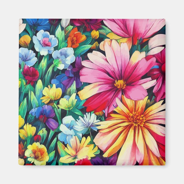 Imã Jardim Floral Russo Tradicional (Frente)