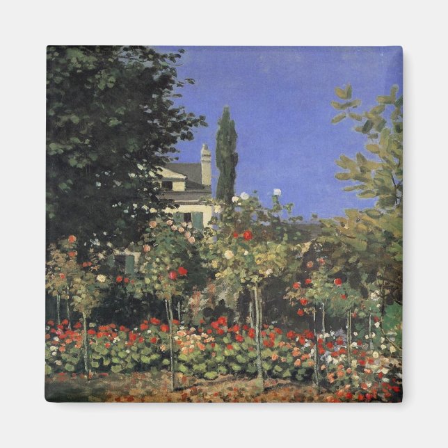 Imã Jardim Florestal Em Sainte Adresse - Claude Monet (Frente)