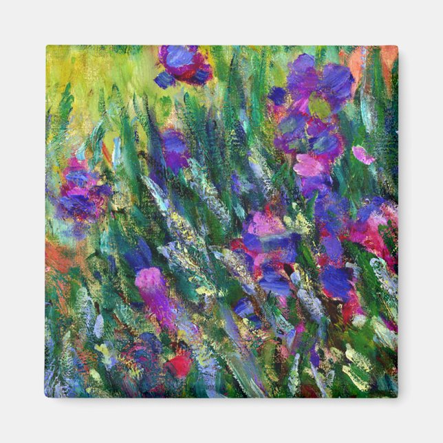 Imã Jardim Íris de Monet em Giverny (Frente)