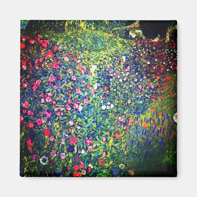 Imã Jardim Italiano Gustav Klimt (Frente)