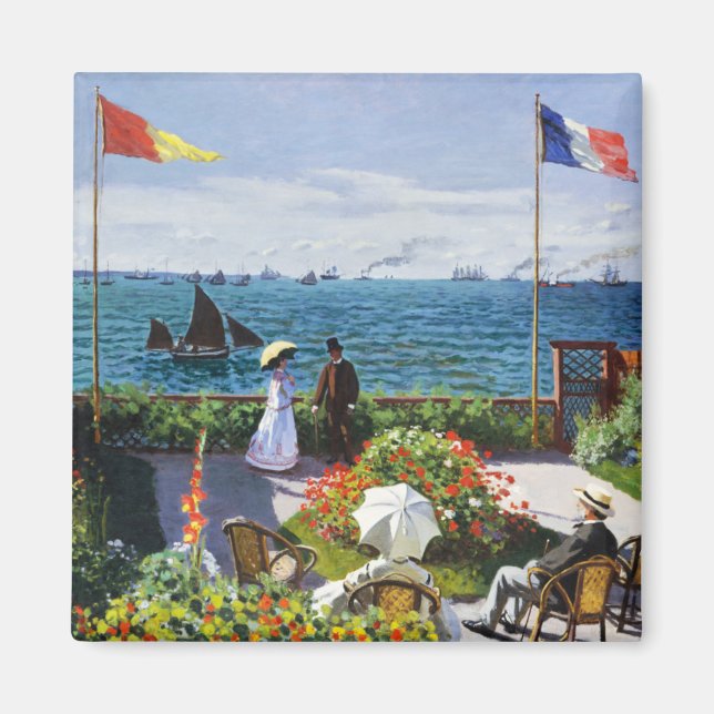 Imã Jardim Monet no Magnet de Sainte Adresse (Frente)