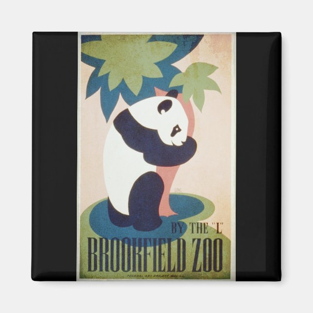 Imã Jardim-Panda de Brookfield (Frente)