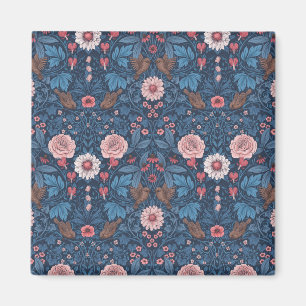 Imã Jardim selvagem em azul