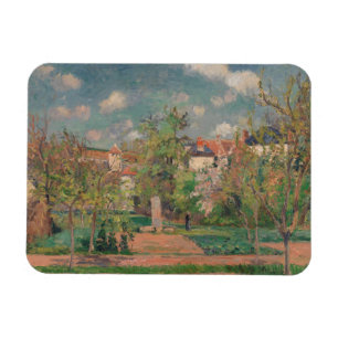 Ímã Jardim sob Luz Solar Plena, Camille PIssarro, 1876