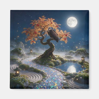 Imã Jardim Zen de Opala de Outubro