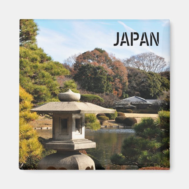 Imã Jardim Zen em Tóquio, Japão (Frente)