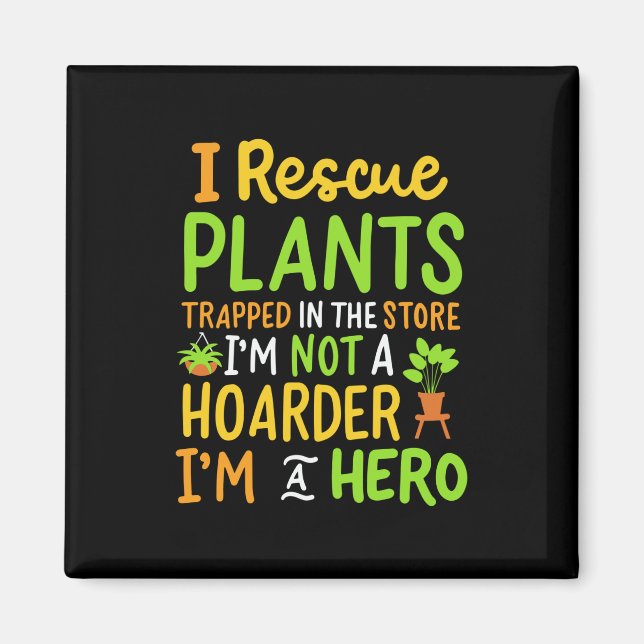 Imã Jardineiro Engraçado (Frente)