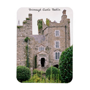 Ímã Jardins antigos do castelo de Drimnagh na Irlanda 