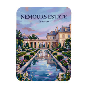 Ímã Jardins da Propriedade Nemours EUA