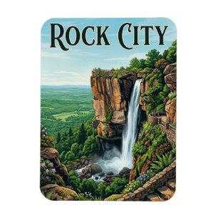 Ímã Jardins da Rock City