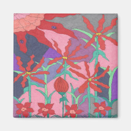 Imã Jardins de Verão à Noite