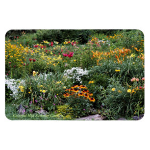 Ímã Jardins de Verão de Médio coloridos!