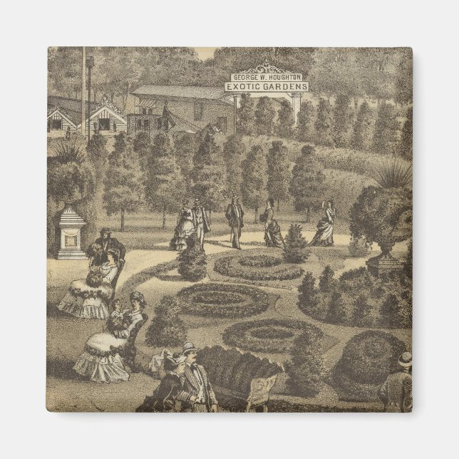 Imã Jardins e viveiros exóticos em Nova Jersey (Frente)