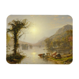 Ímã Jaspe Francis Cropsey - outono no lago Greenwood
