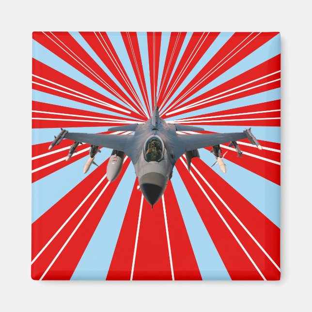 Imã Jato de Combatente (Frente)