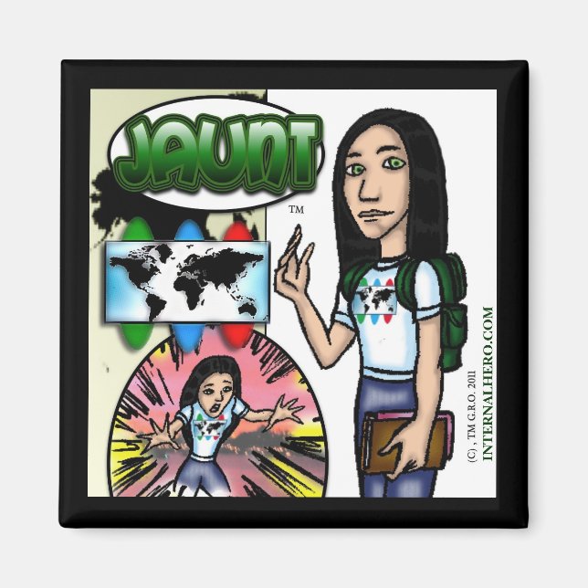 Imã Jaunt Magnet (Frente)