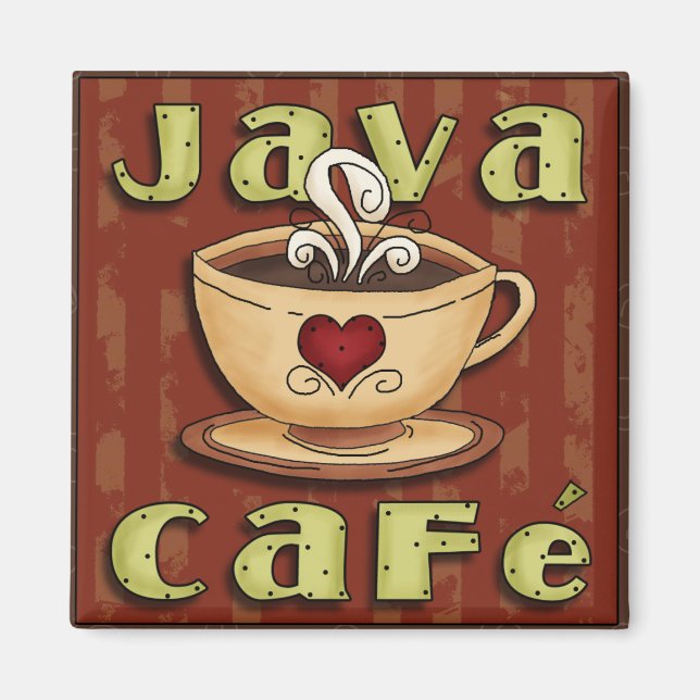 Imã Java Cafe (Frente)