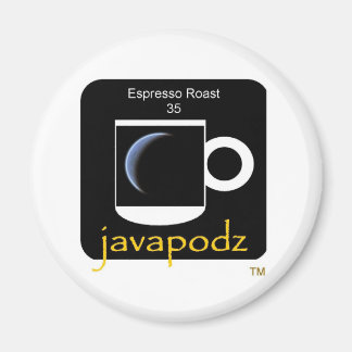Imã JavaPodz Collectible Espresso Roast Frig Mag