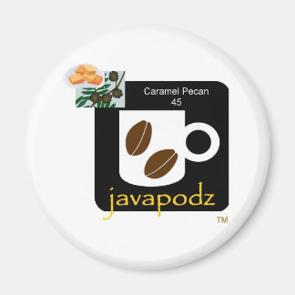 Imã JavaPodz Frig Magnet - Caramel Pecan