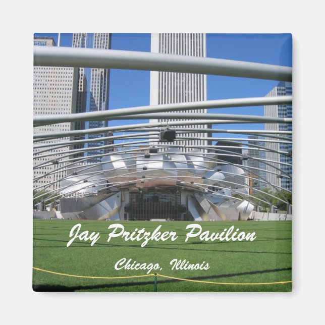 Imã Jay Pritzker Pavilion (Frente)