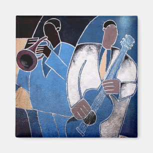 Imã Jazz Musicians Magnet